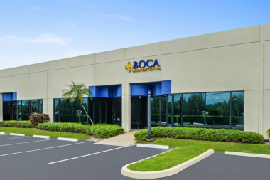 Front exterior shot of Boca Recovery Center corporate office in Boca Raton, FL.