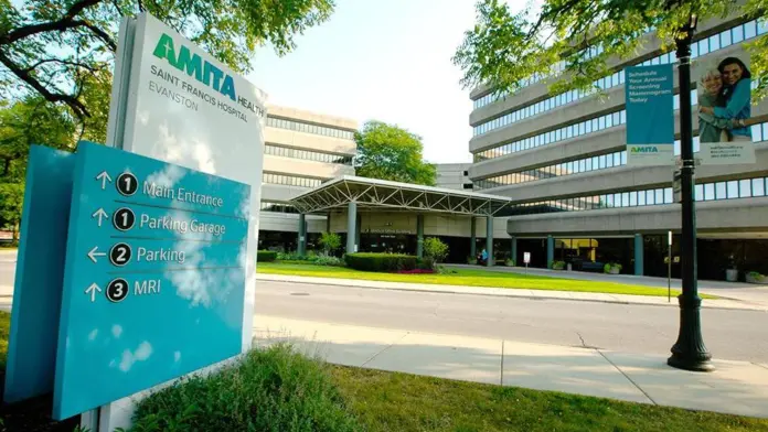 The facilities at AMITA Health Saint Francis Hospital Evanston in Evanston, IL 1