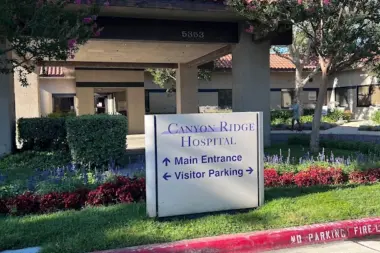 The facilities at Canyon Ridge Hospital in Chino, CA 1