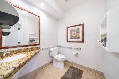 The facilities at Casa Palmera in Del Mar, CA 1