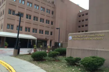 The facilities at Central Detention Facility in Washington, DC 1