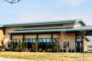 The facilities at Cherokee Nation - Cooweescoowee Health Center in Ochelata, OK 1