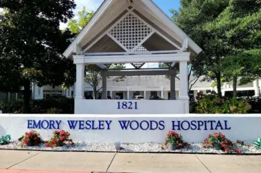 The facilities at Emory Wesley Woods Hospital in Atlanta, GA 1