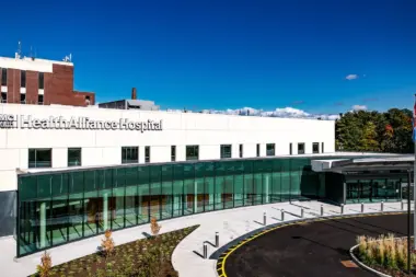 The facilities at HealthAlliance Hospital - Mary's Avenue Campus in Kingston, NY 1