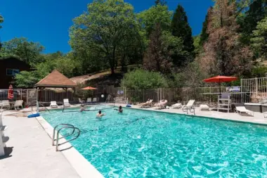 The facilities at Serenity Lodge in Lake Arrowhead, CA 2