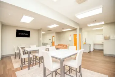 Kitchen common area at Sanctuary Mental Health & Wellness in Seymour, TN