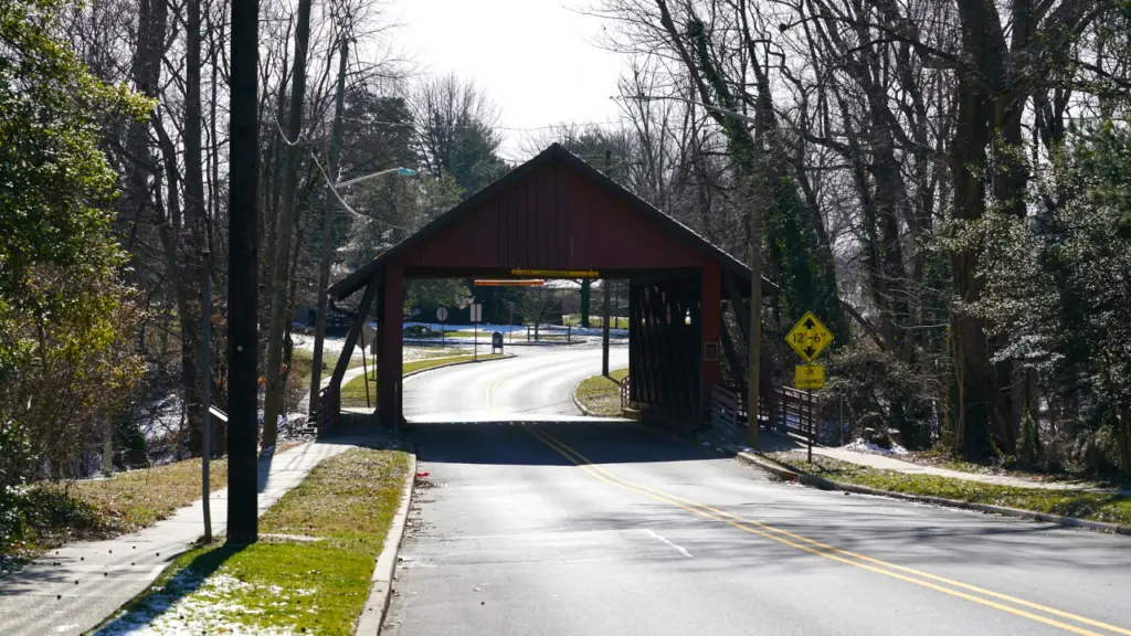 Scarborough Bridge in Cherry Hill, New Jersey