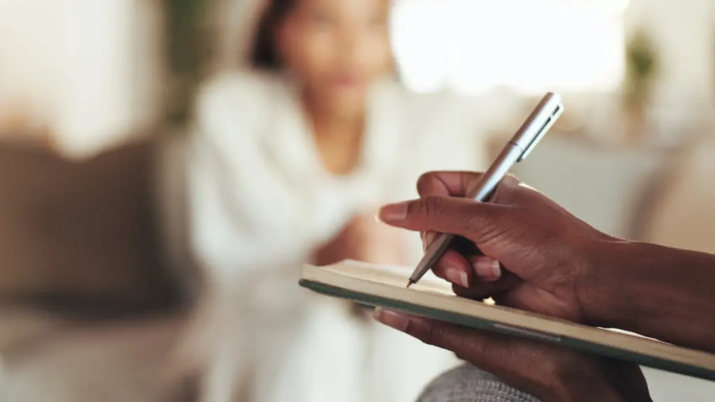 A patient receives an alcohol withdrawal assessment at the doctor